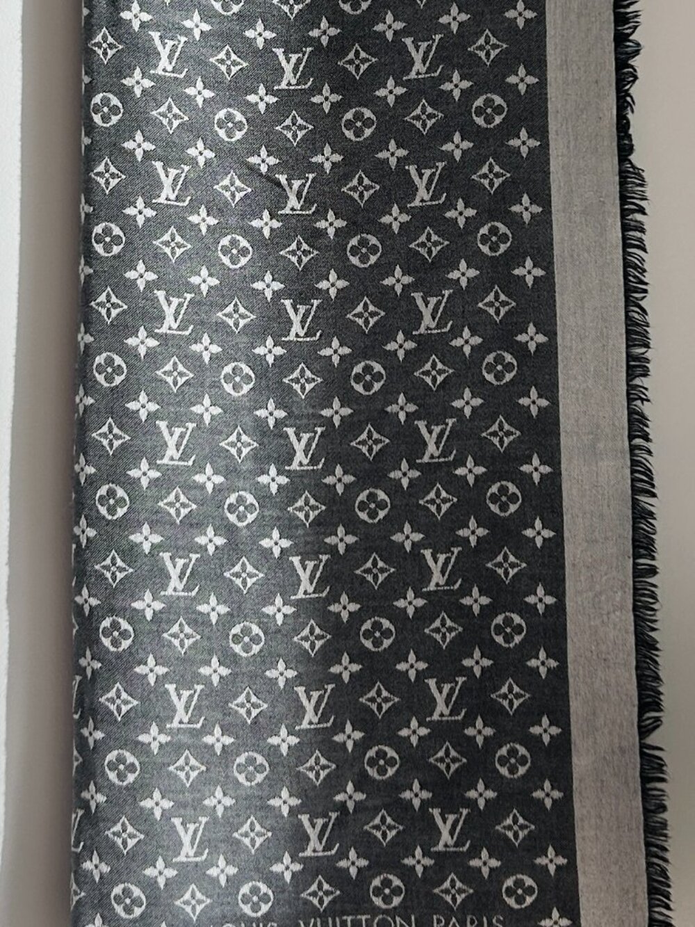 Louis Vuitton Monogram Wrap Shawl Scarf